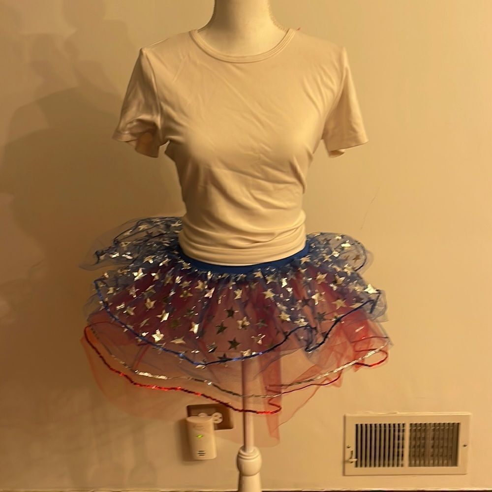 Red White and Blue tutu.